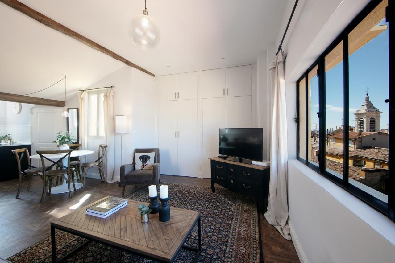 Cocoon Loft - Magnifique Loft Sous Toit, Refait A Neuf, Vues Splendides, Clim, Wifi Apartment Nice Exterior photo